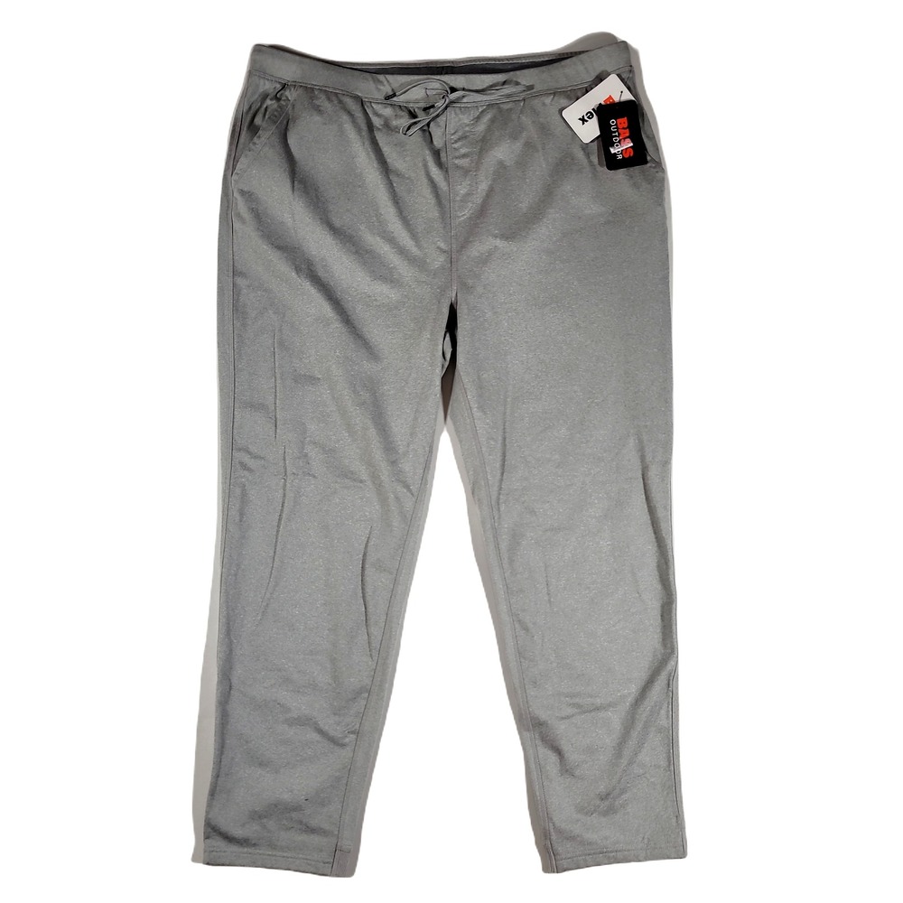 Bass Outdoor Tranquility Sweatpants Mens 2XL Grey Heather Regular Stretch‎ NEW